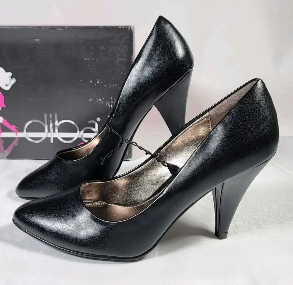 New High Heel Black Pumps Unlisted By Kenneth Cole Women's Size 9 Classic Dress